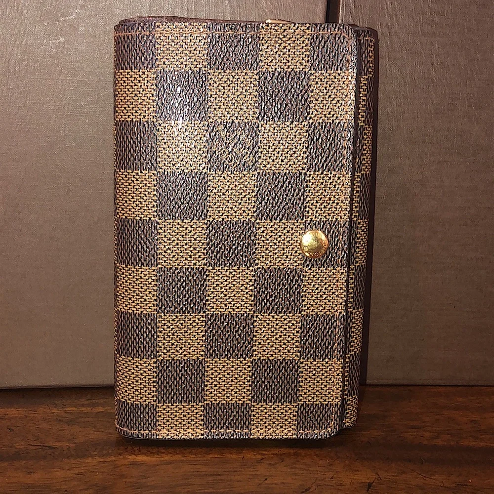 LOUIS VUITTON Damier Ebene Bifold Wallet CA0052 Spain